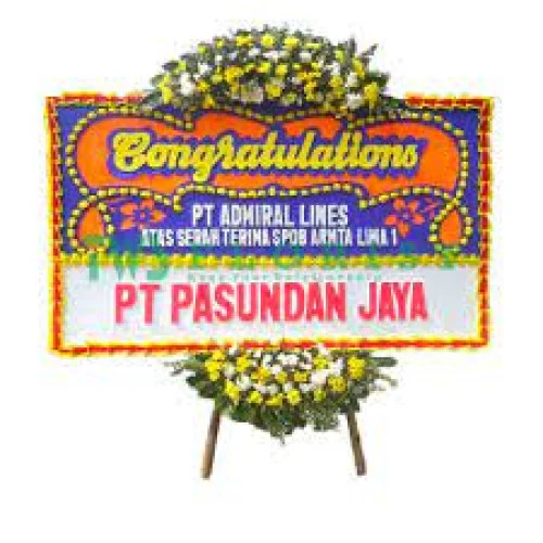 Karangan Bunga Ucapan Selamat Jatinagara